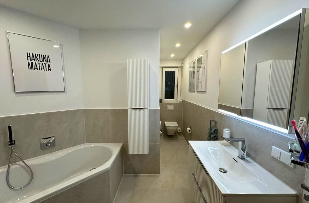 Komplettmodernisierung eines Familienbades